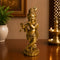 Antique Lord Baal Krishna Flute Idol - Symbol of Wisdom & Prosperity