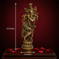 Antique Lord Krishna Flute Idol - Symbol of Wisdom & Prosperity