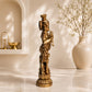 Antique Lord Krishna Flute Idol - Symbol of Wisdom & Prosperity