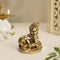 Baby Krishna (Makhan Chor) Antique Gold Finish Polyresin Idol