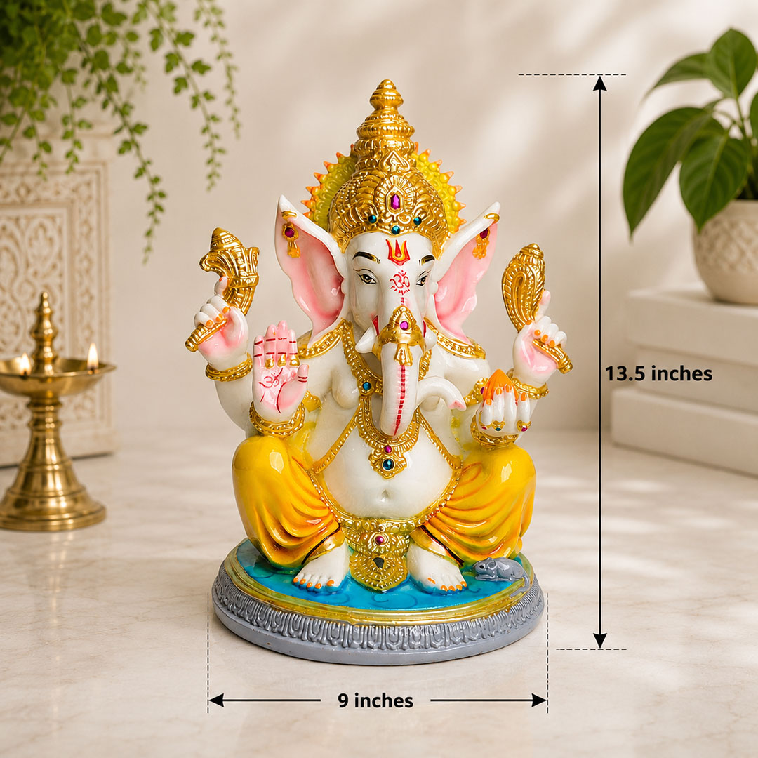 Divine Lord Ganesha Idol – Symbol of Wisdom & Prosperity
