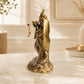 Radha Krishna Antique Gold Finish Idol