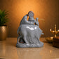Radha Krishna Idol with Holy Cow