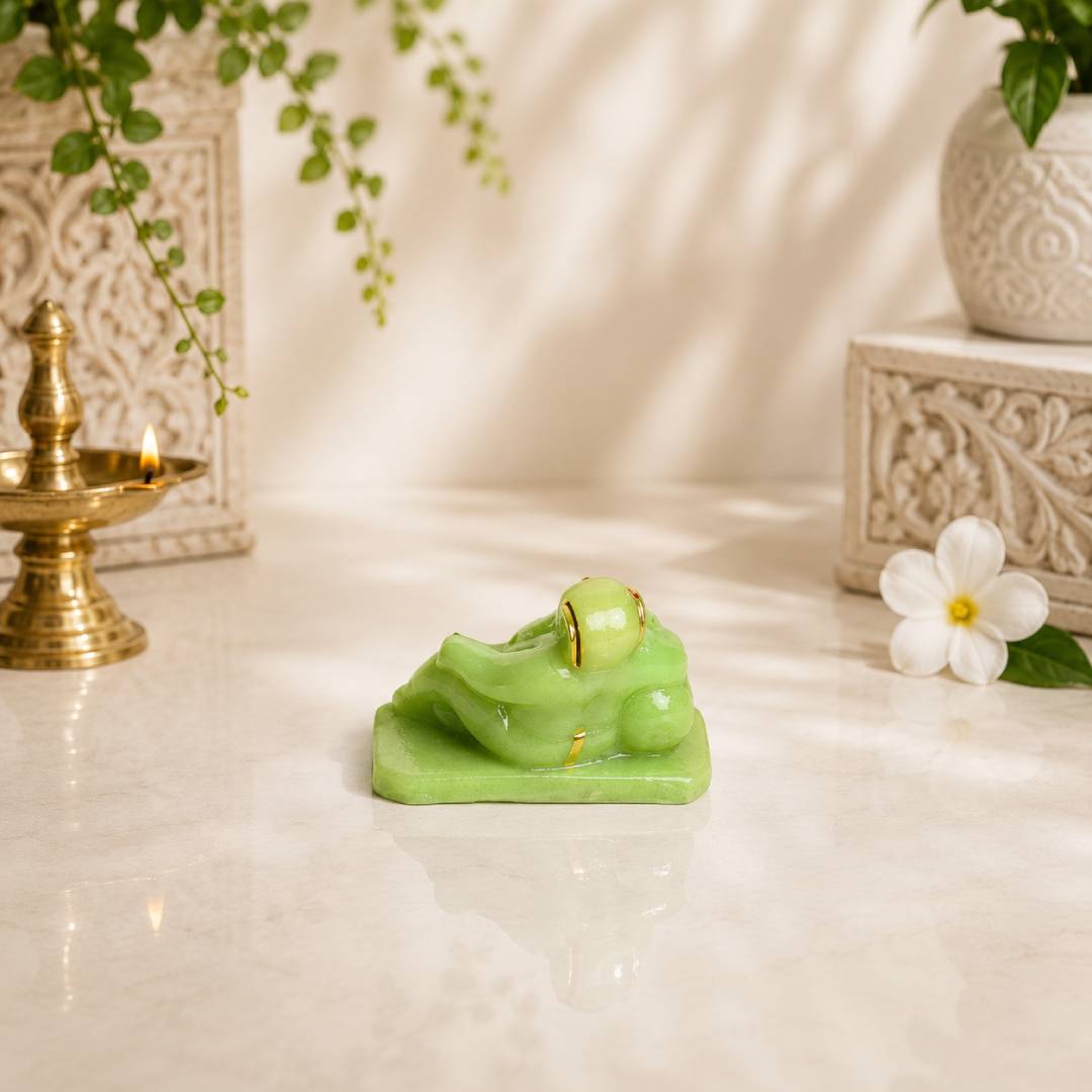 Radium (Glow-in-the-Dark) Divine Ganesha Idol