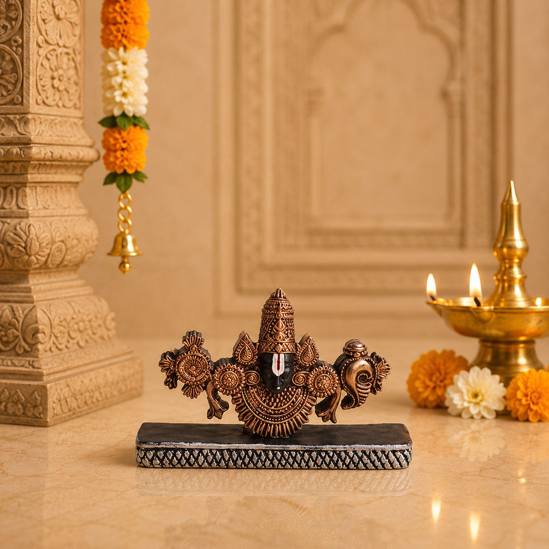 Tirupati Balaji Premium Polymarble Idol