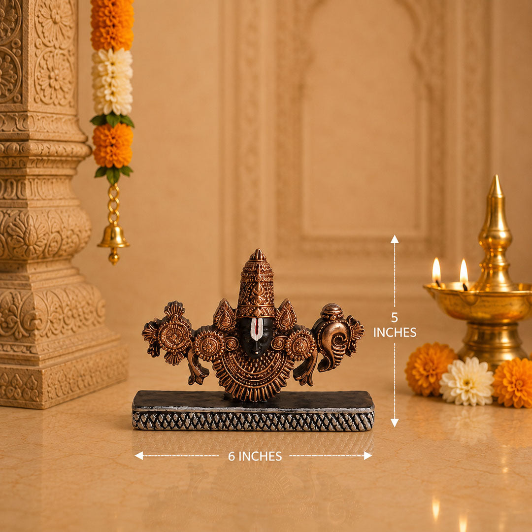 Tirupati Balaji Premium Polymarble Idol