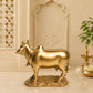 Kamadhenu Cow with Divine Deities Premium Polymarble Idol
