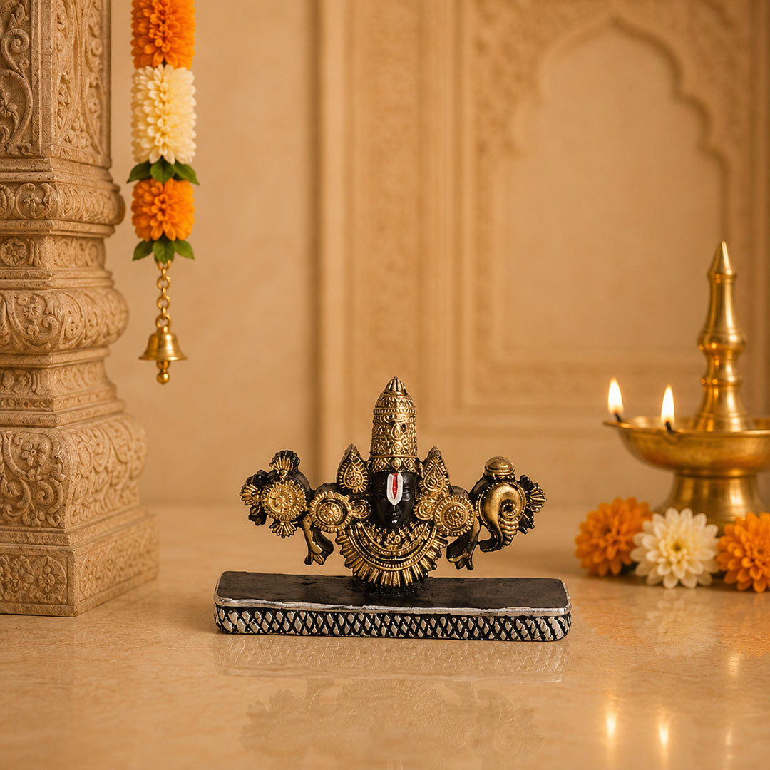 Tirupati Balaji Premium Polymarble Idol