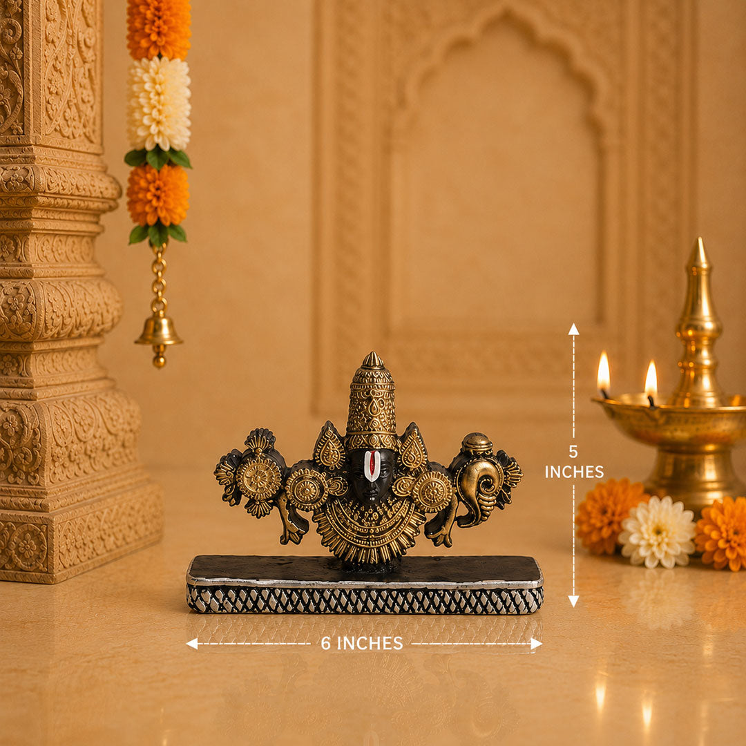 Tirupati Balaji Premium Polymarble Idol