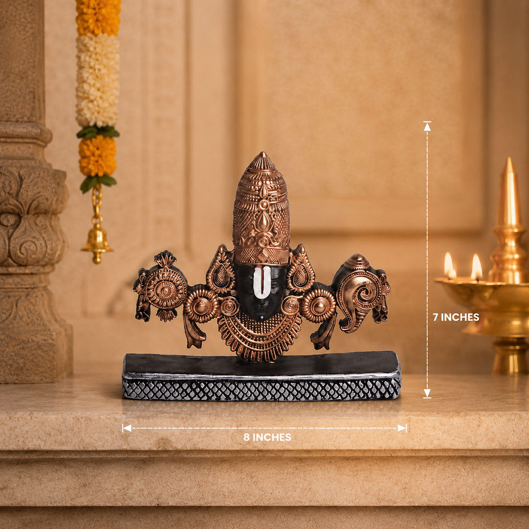 Tirupati Balaji Premium Polymarble Idol