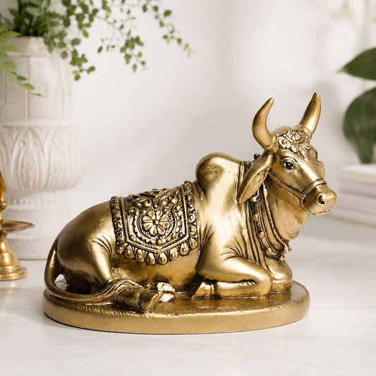 Sacred Nandi Premium Polymarble Idol