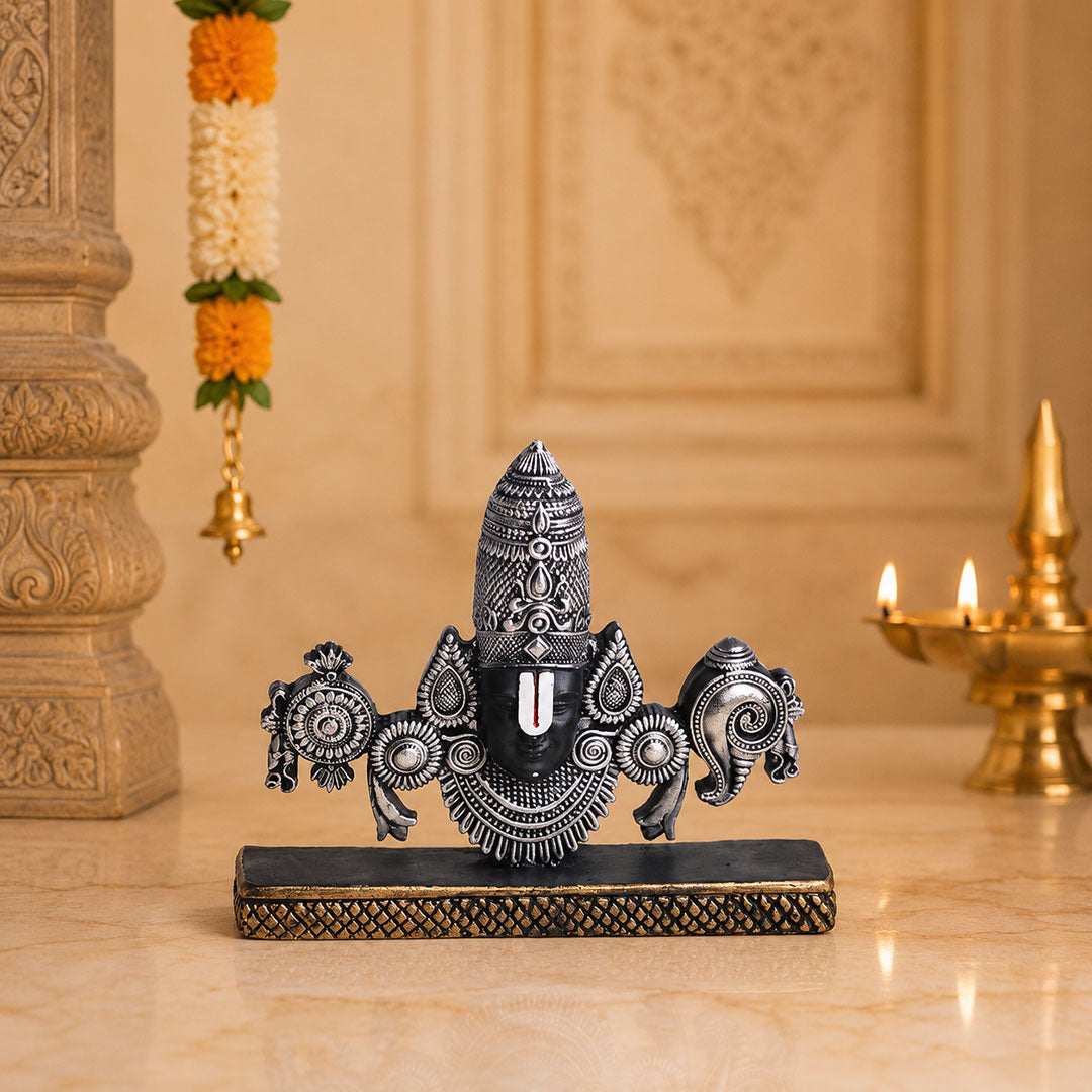 Tirupati Balaji Premium Polymarble Idol