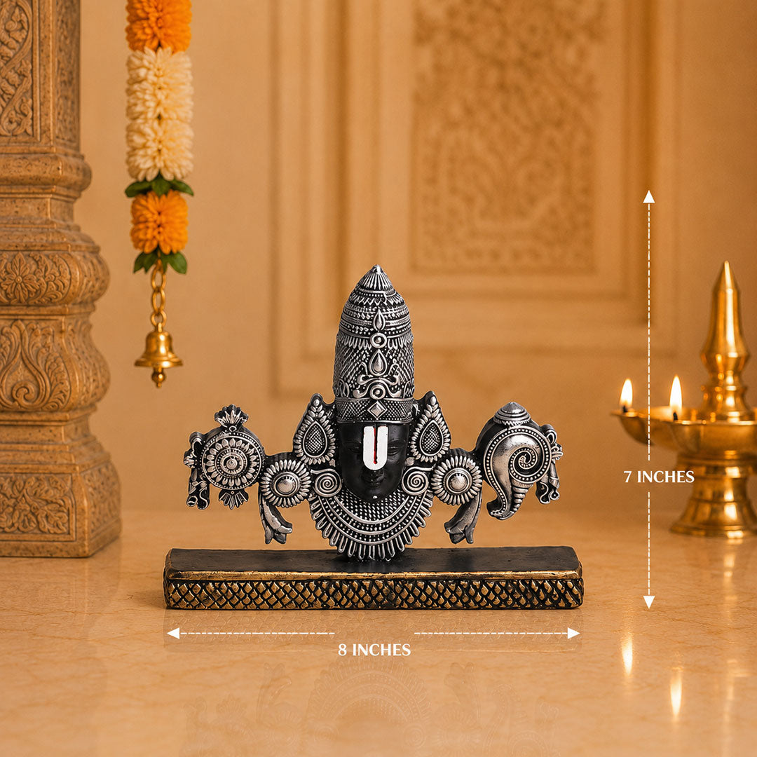 Tirupati Balaji Premium Polymarble Idol